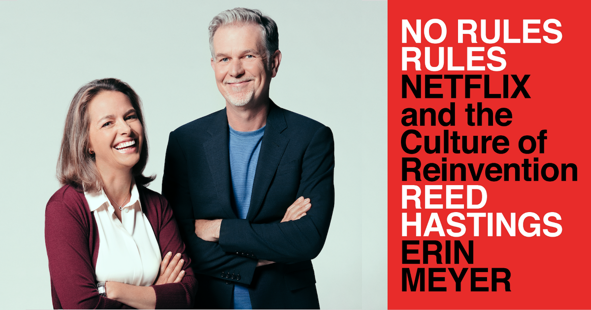 No Rules Rules boek Netflix met schrijvers